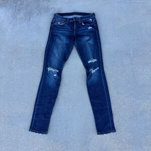 Joe's The Skinny Lightweight Stretch Denim‎ Jeans Size 26 Medium Wash